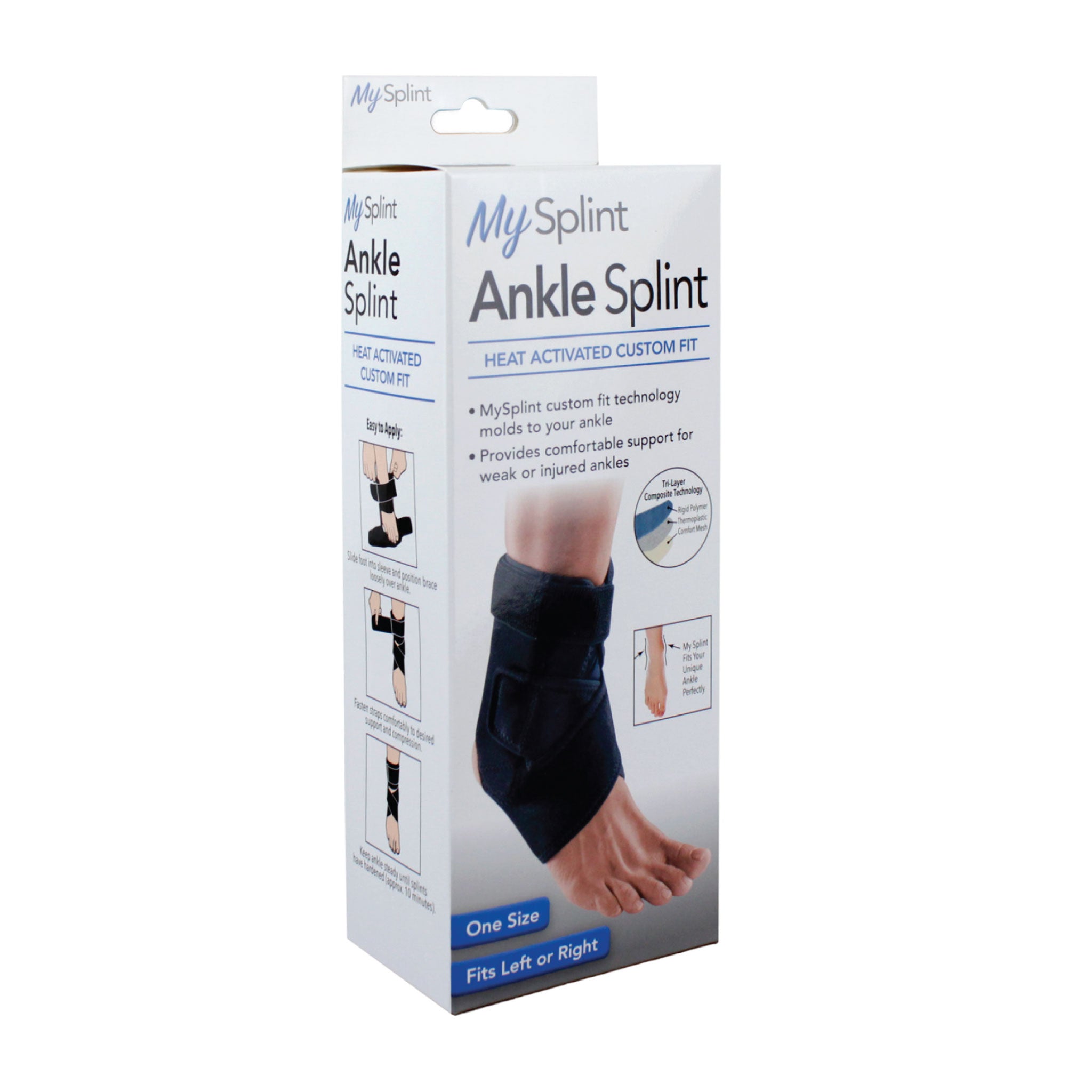 Ankle Support With Customisable Fit